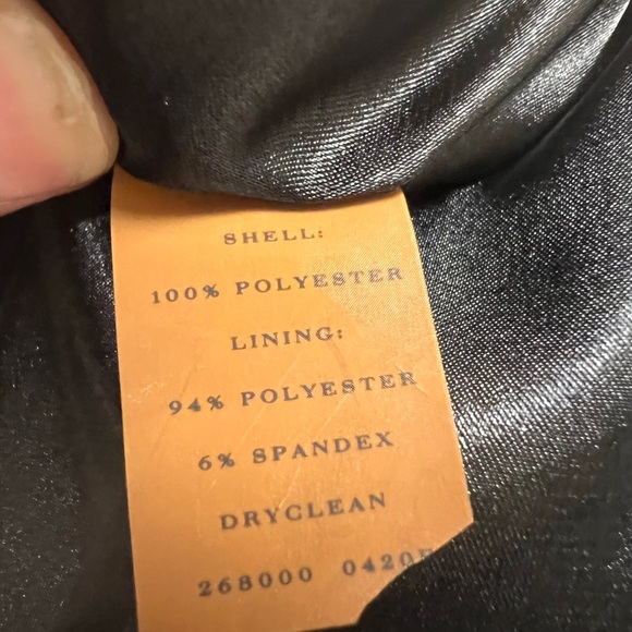 ANN TAYLOR BLACK DRESS SIZE 8 . Used no flaws - Picture 13 of 15